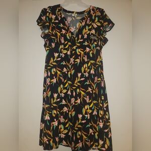 Floral A-Line Dress